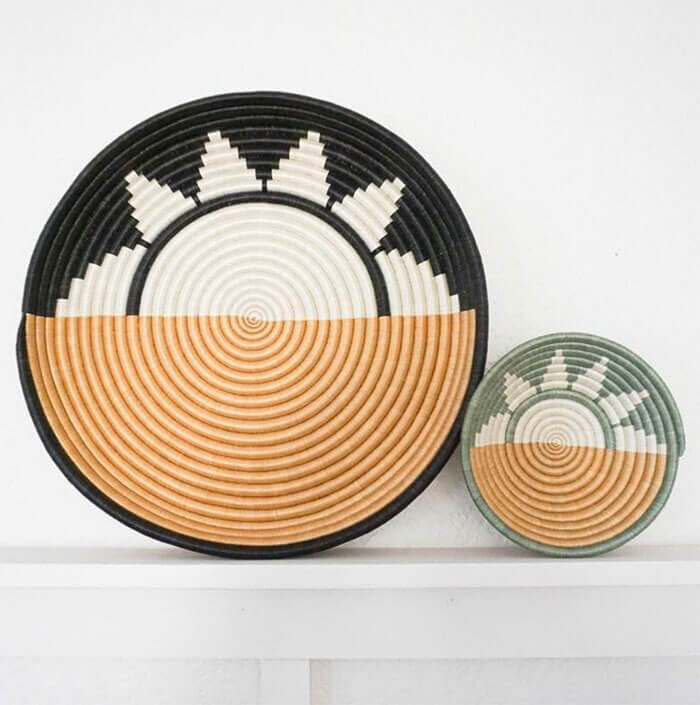 Zubita Woven Bowls Home Decor