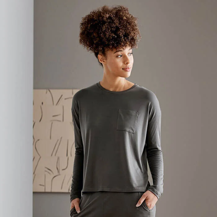 Eucalyptus Long Sleeve Top Loungewear Basics
