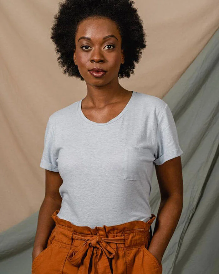 EcoKnit Pocket Tee Loungewear Basics