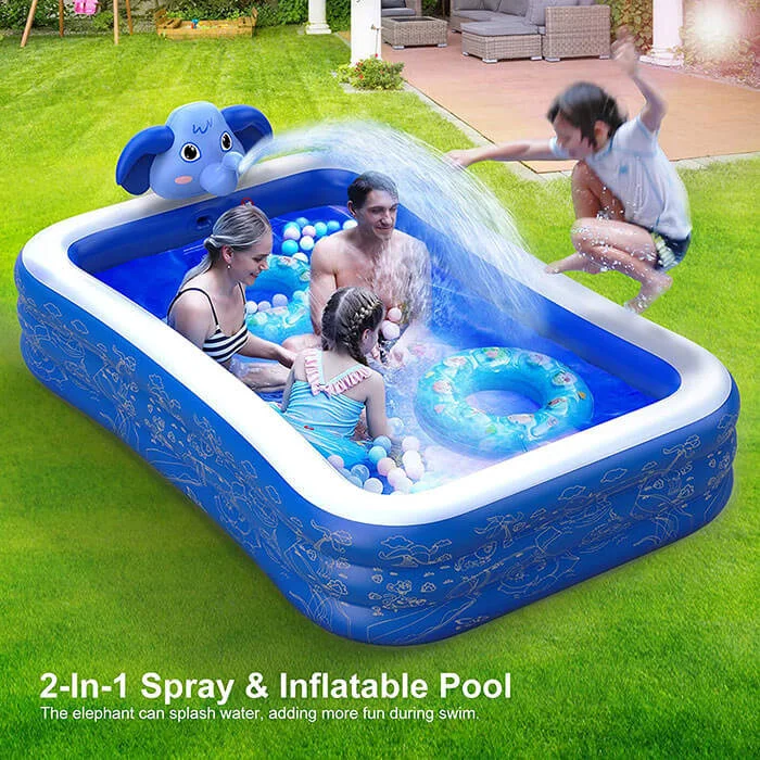 Backyard Inflatable Kiddie Pool