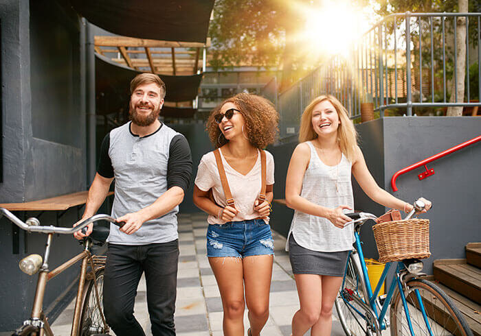 Biking is a great recovery workout