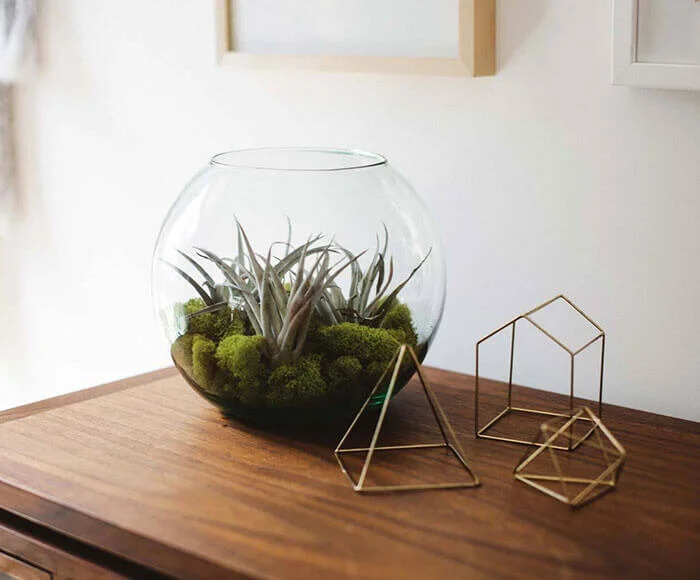 Made Trade Terra Recycled Glass Vase Planter Decor