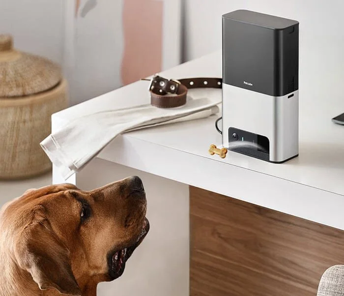 Pet Camera Treat Dispenser