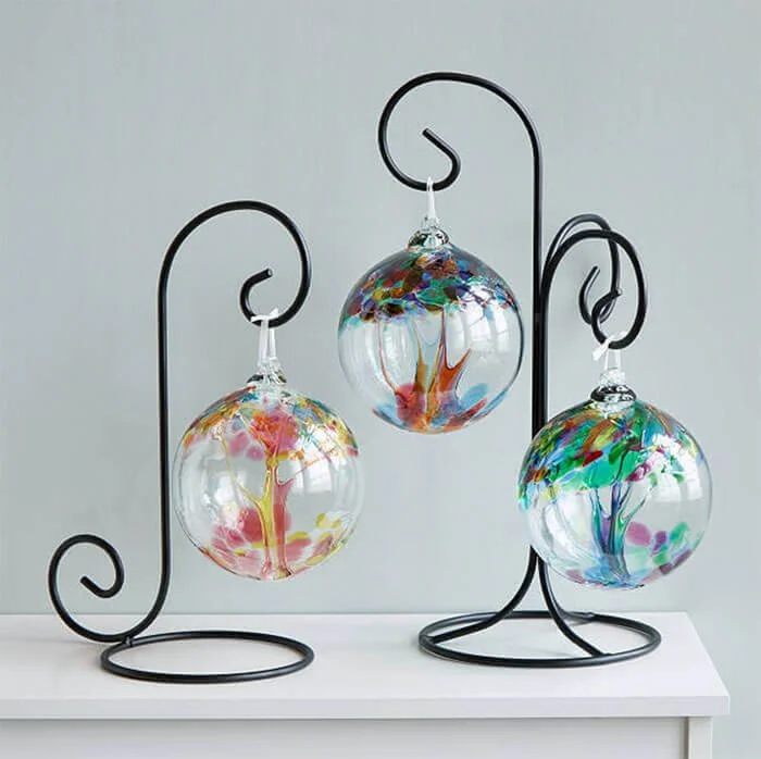 Recycled Tree Glass Globes