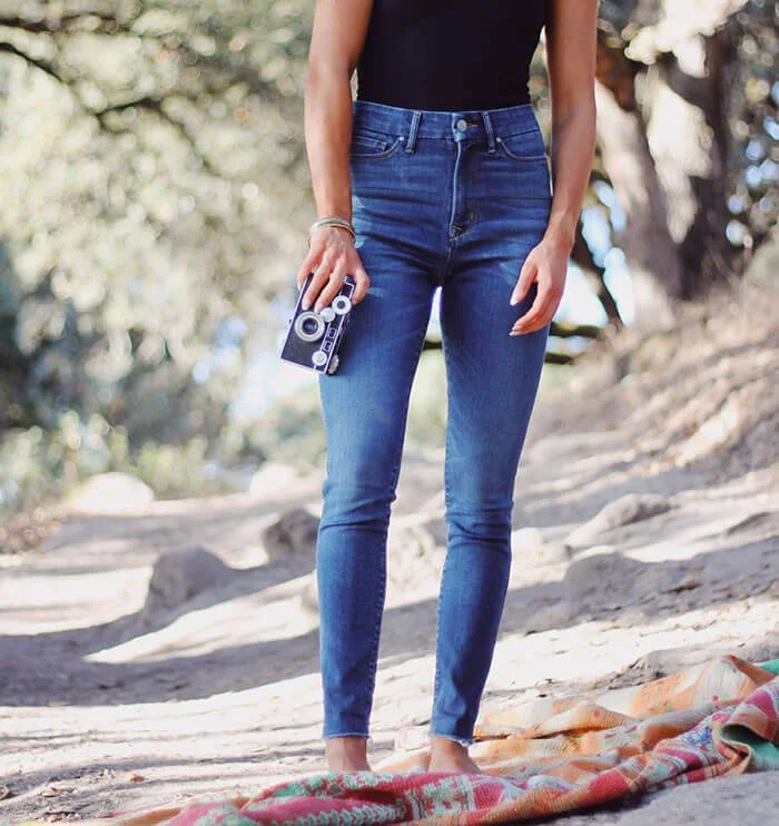 High Rise Skinny Mom Jeans