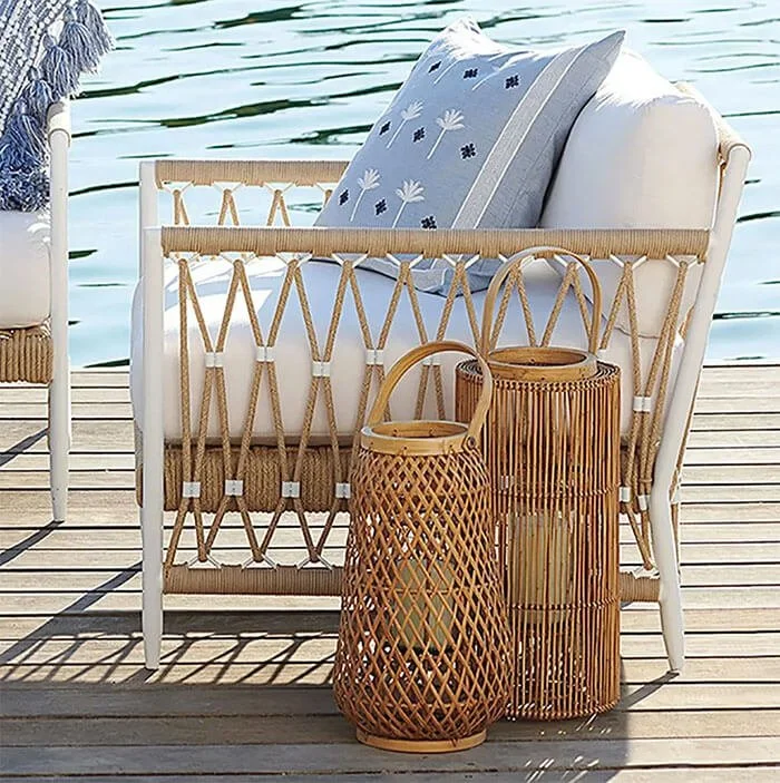 Woven Rope Outdoor Armchair