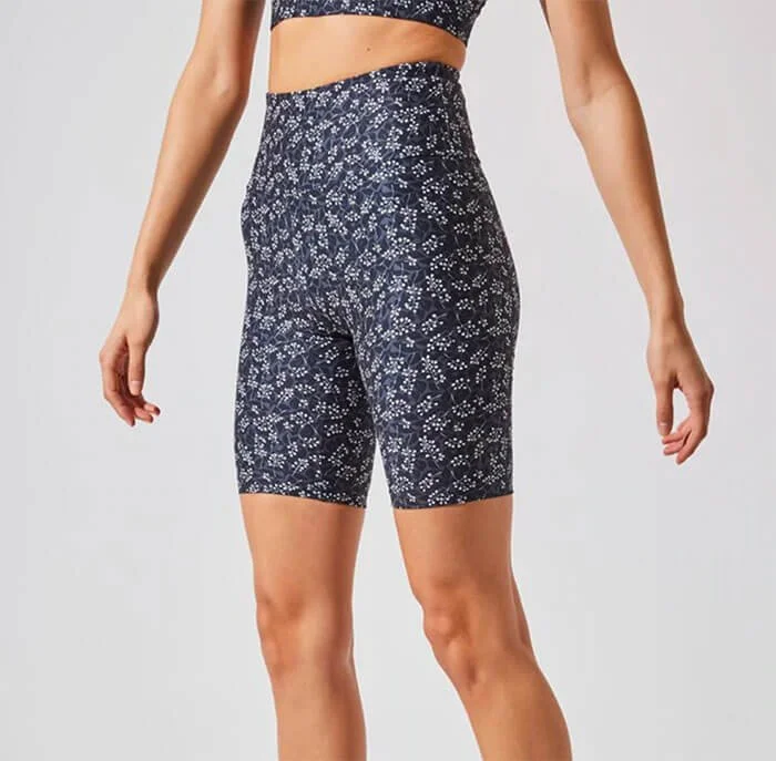 Recycled High-Waisted Yoga Shorts