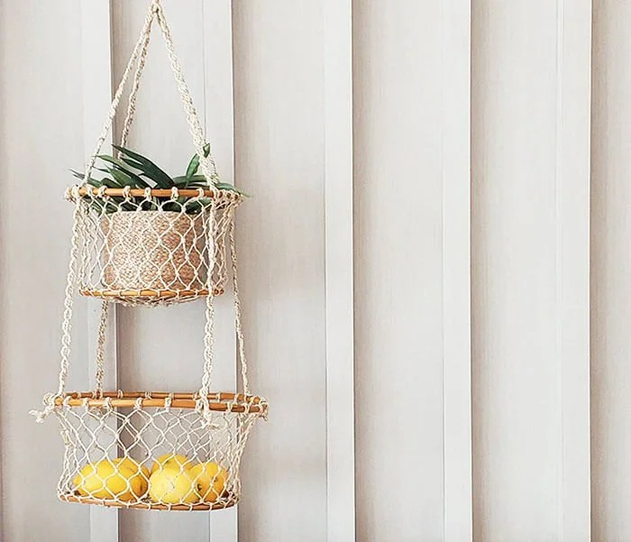 Double Hanging Basket