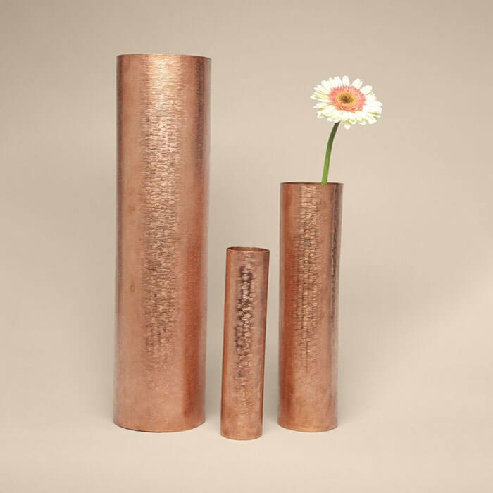 Recycled Copper Vase
