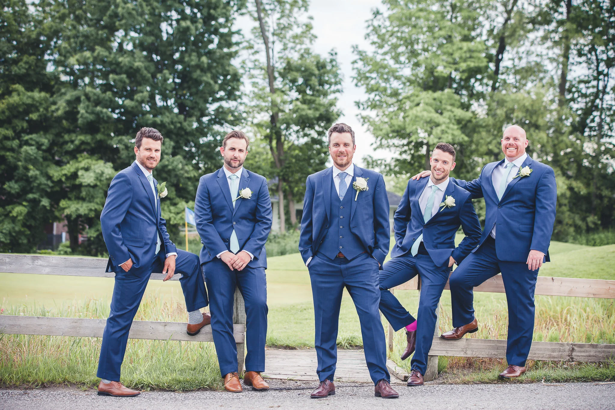 Groom- Groomsmen- Barrie Country Club