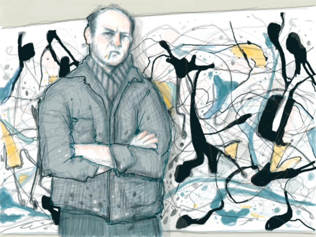 Moxarra Jackson Pollock NFS Created at Dada.nyc