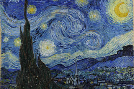 Vincent van Gogh The Starry Night June 1889, oil on canvas