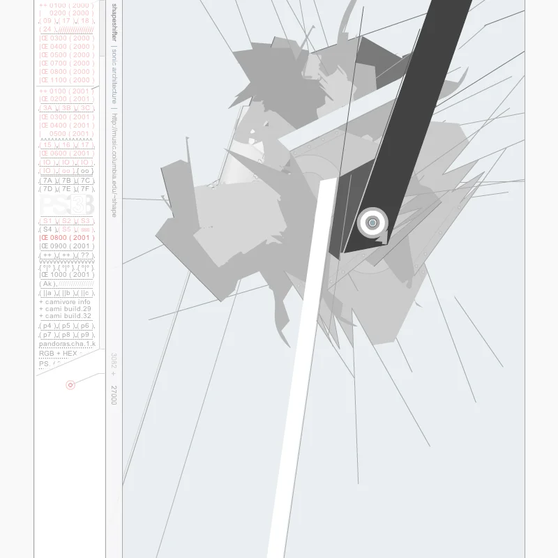 Shapeshifter|Sonic Architecture - Joshua Davis, 2001