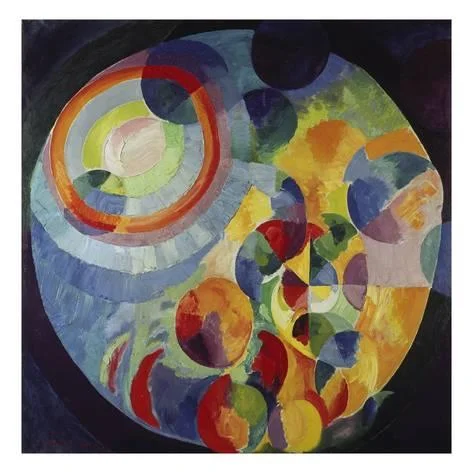 Circular Shapes Sun and Moon - Robert Delaunay, 1912,1931