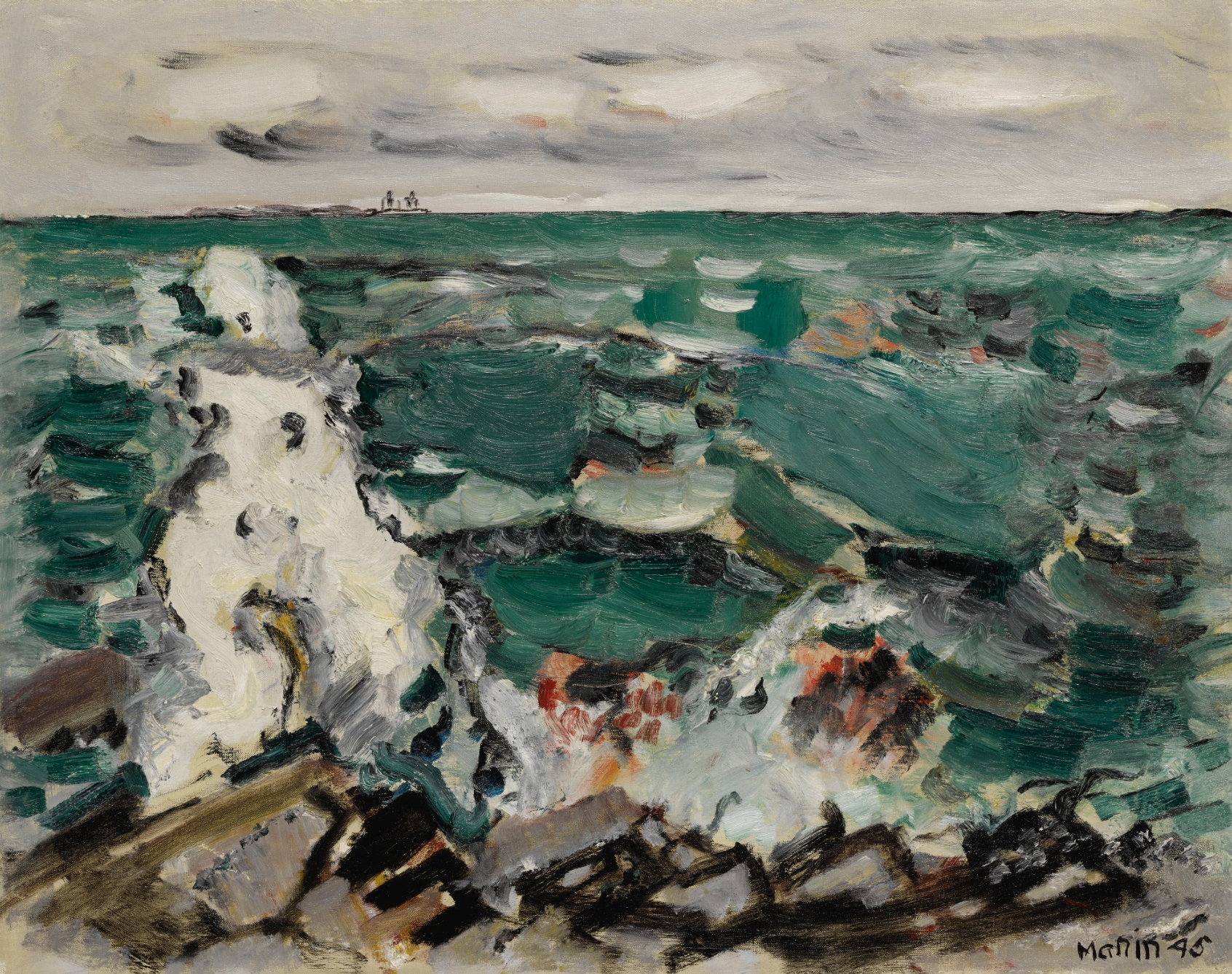 Cape Split, Maine , John Marin, 1945