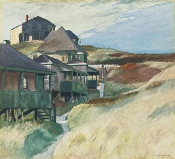 Shacks at Pamet Head, Edward Hopper, 1937