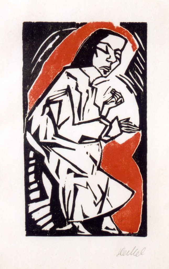 Woman , Erich Heckel, 1925