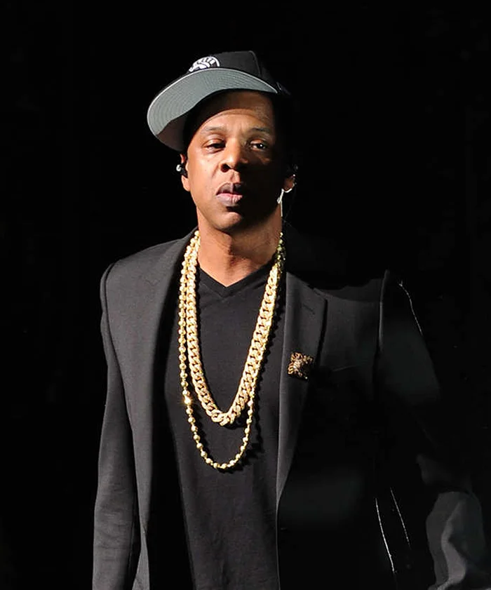 Jay-Z: Portrait with Ball Cap, Gold Chains, and Brooch
