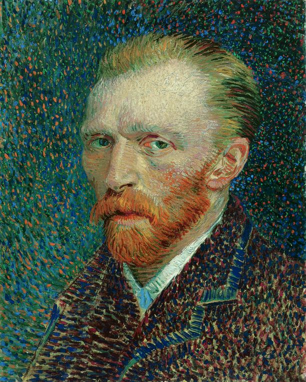 Self-Portrait , Vincent Van Gogh, Paris, 1887