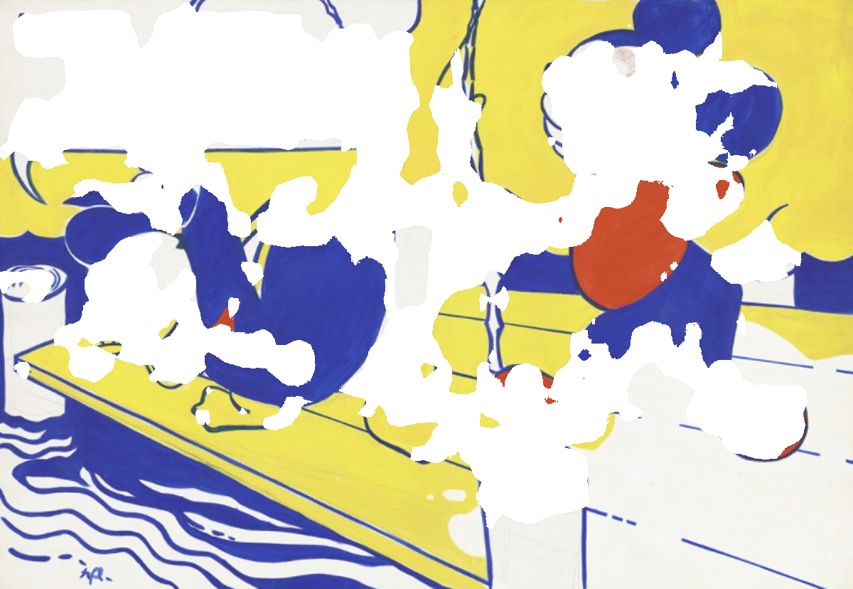 Sketch for Nut Aestheticism (after Lichtenstein, after Disney), Jason Bailey - 2019