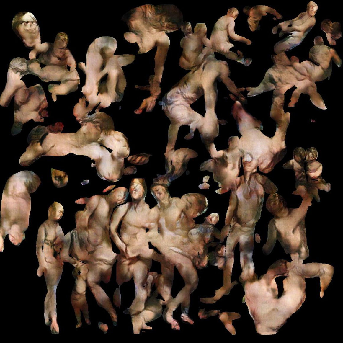 Nude Study , Robbie Barrat, 2019