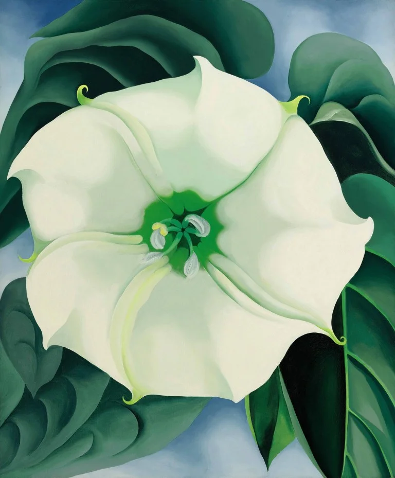 Georgia O’Keeffe, Jimson Weed/White Flower No. 1 (1932) sold for $44.4 million