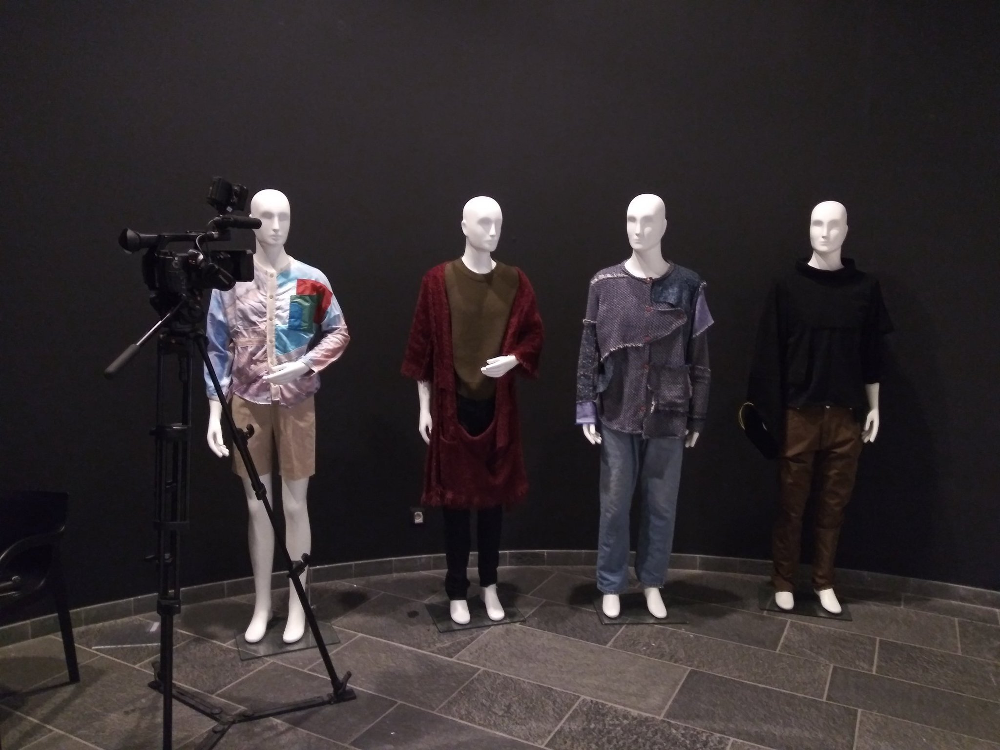 AI inspired garments by Robbie Barrat and Mushbuh