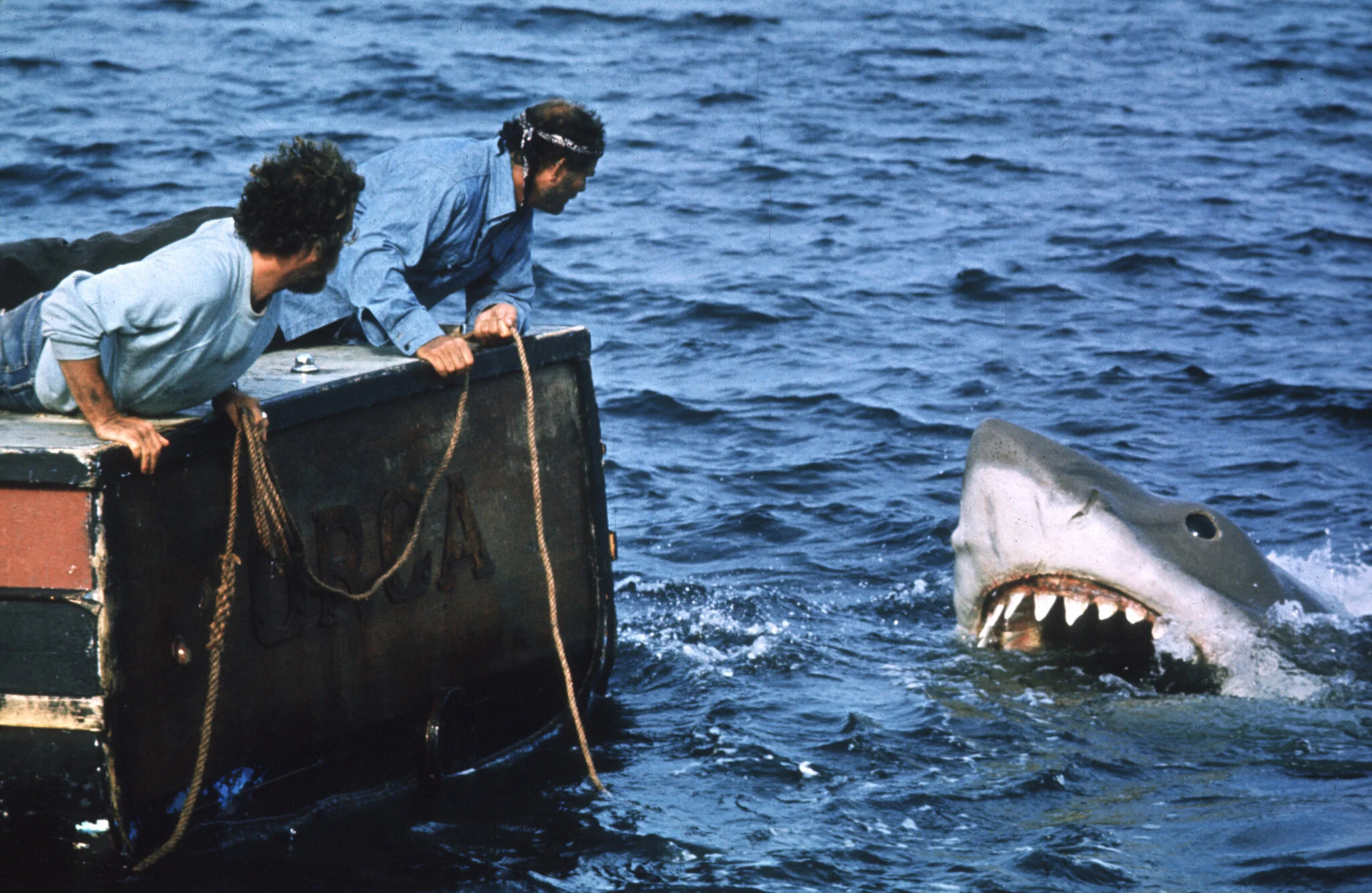 Still from the 1975 Steven Spielberg movie JAWS