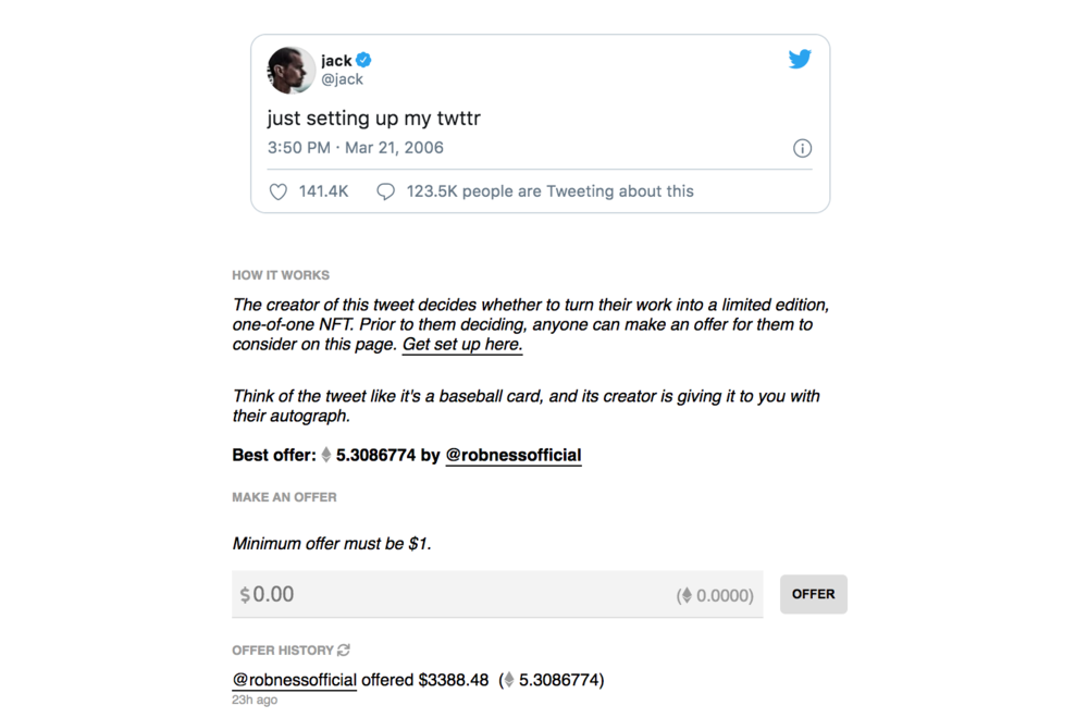 I Made $300 Selling Tweets As Art — Artnome