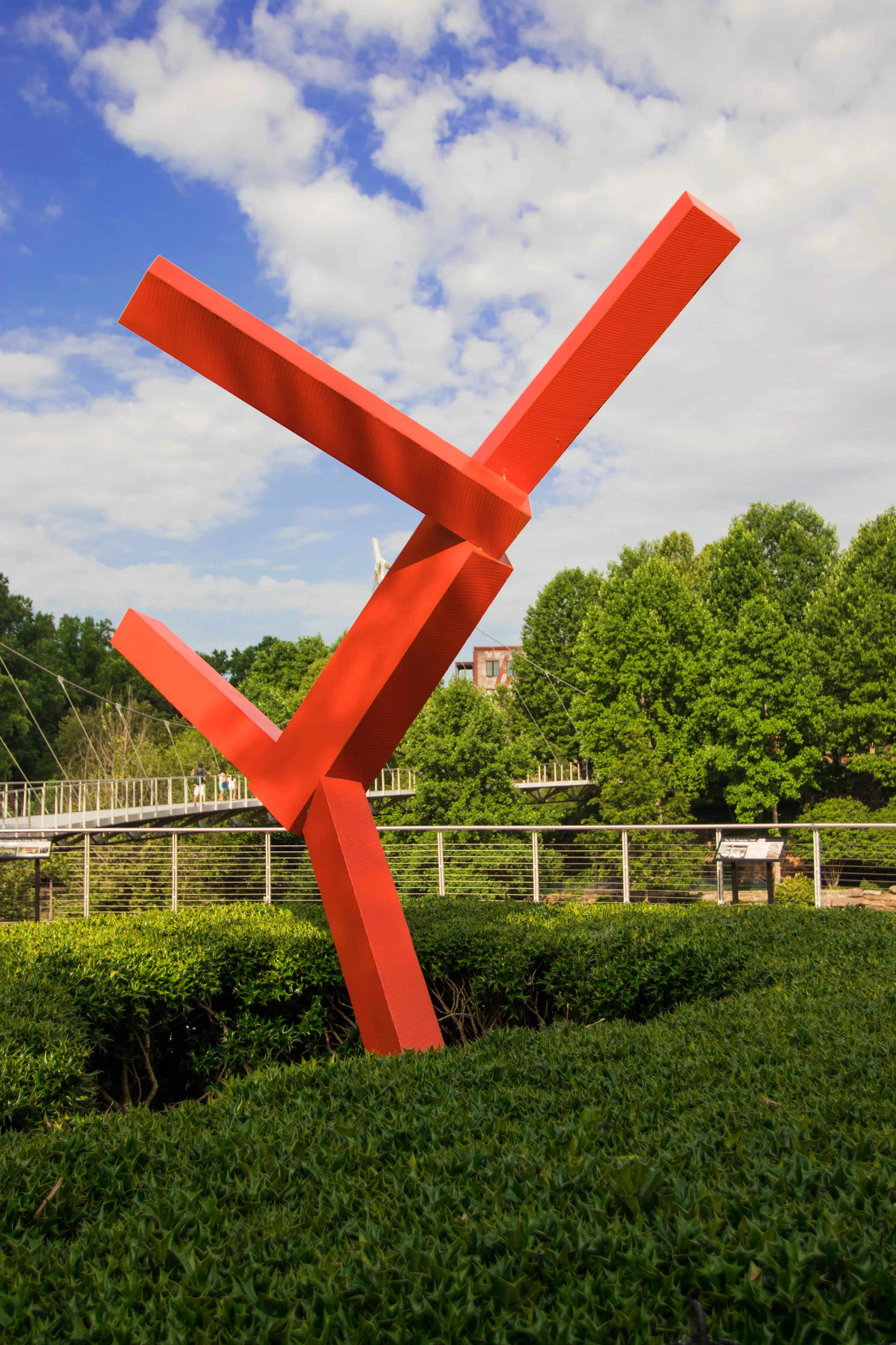 Falls Park Statue