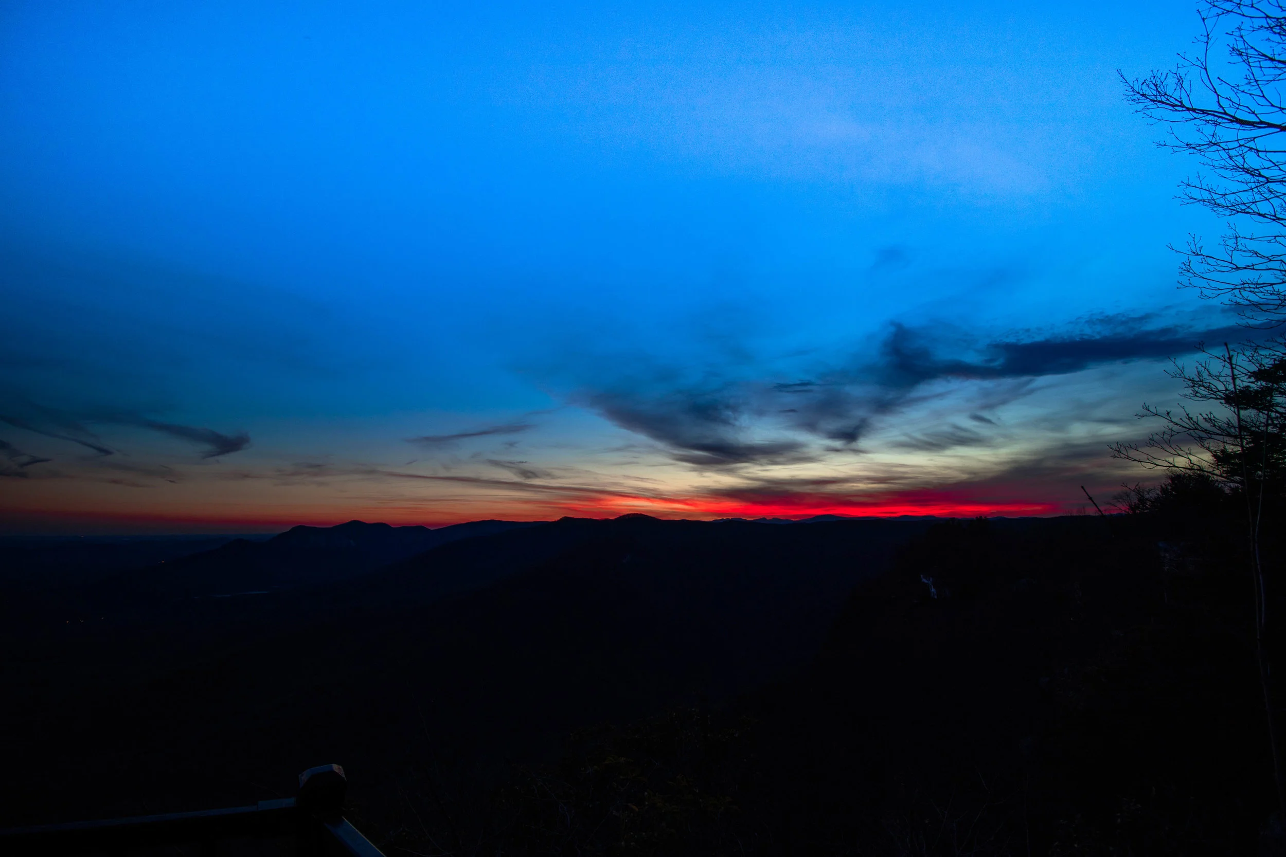 Caesars Head Sunset