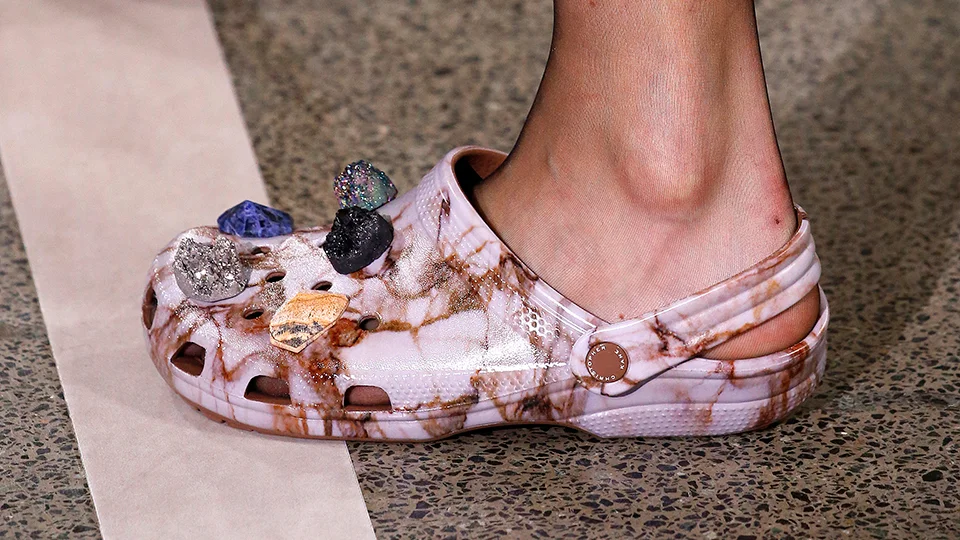Crocs at Christopher Kane.