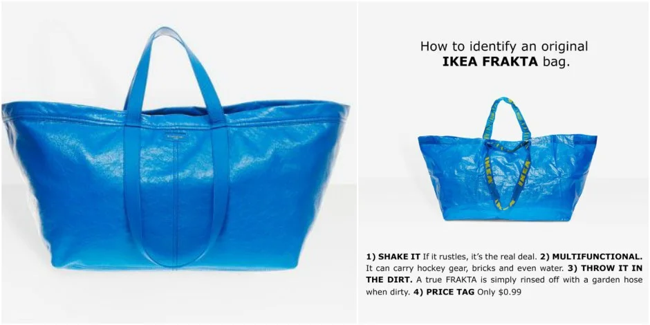 How to identify an original IKEA bag.