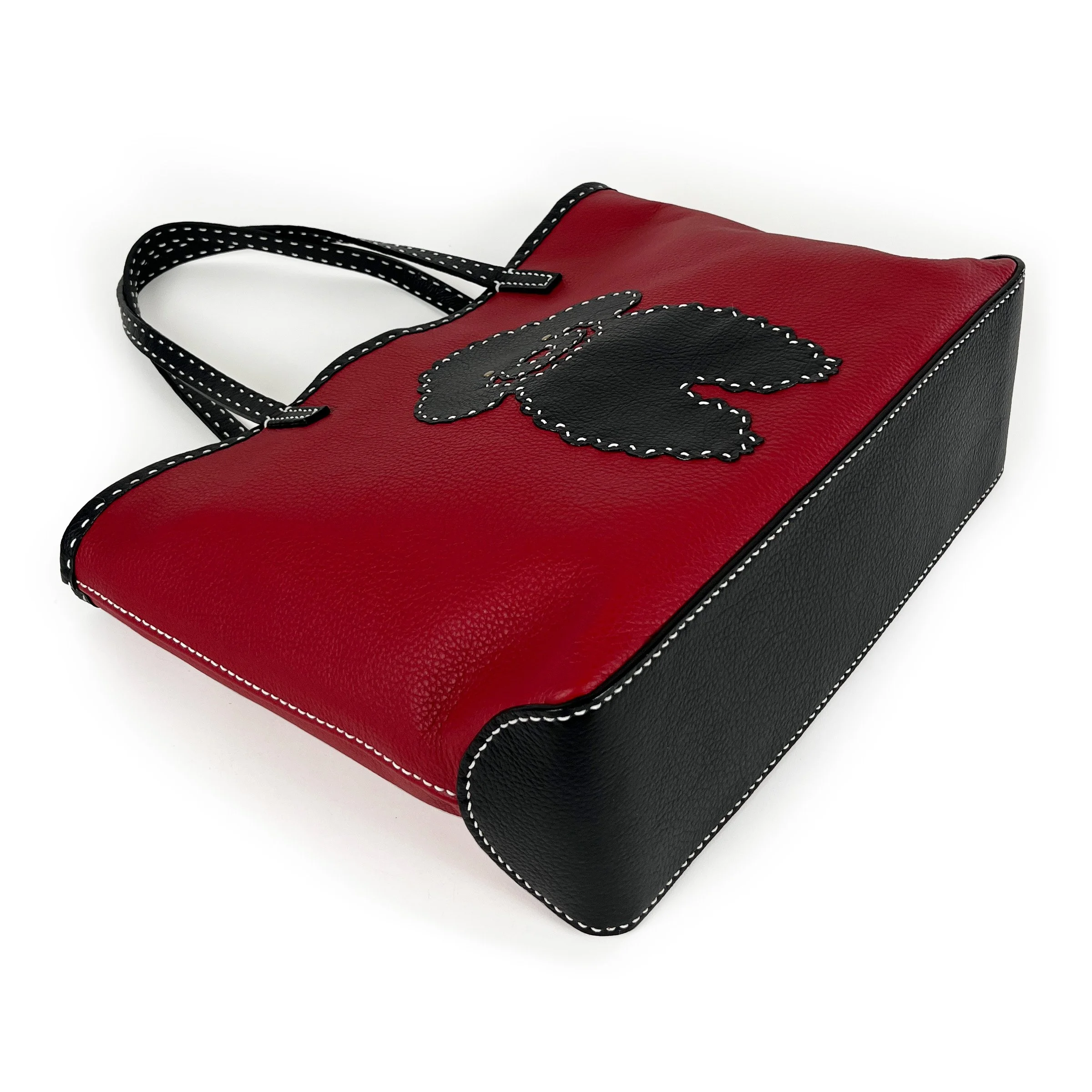 No. 13_Poodle_Red Black_Angle.jpg