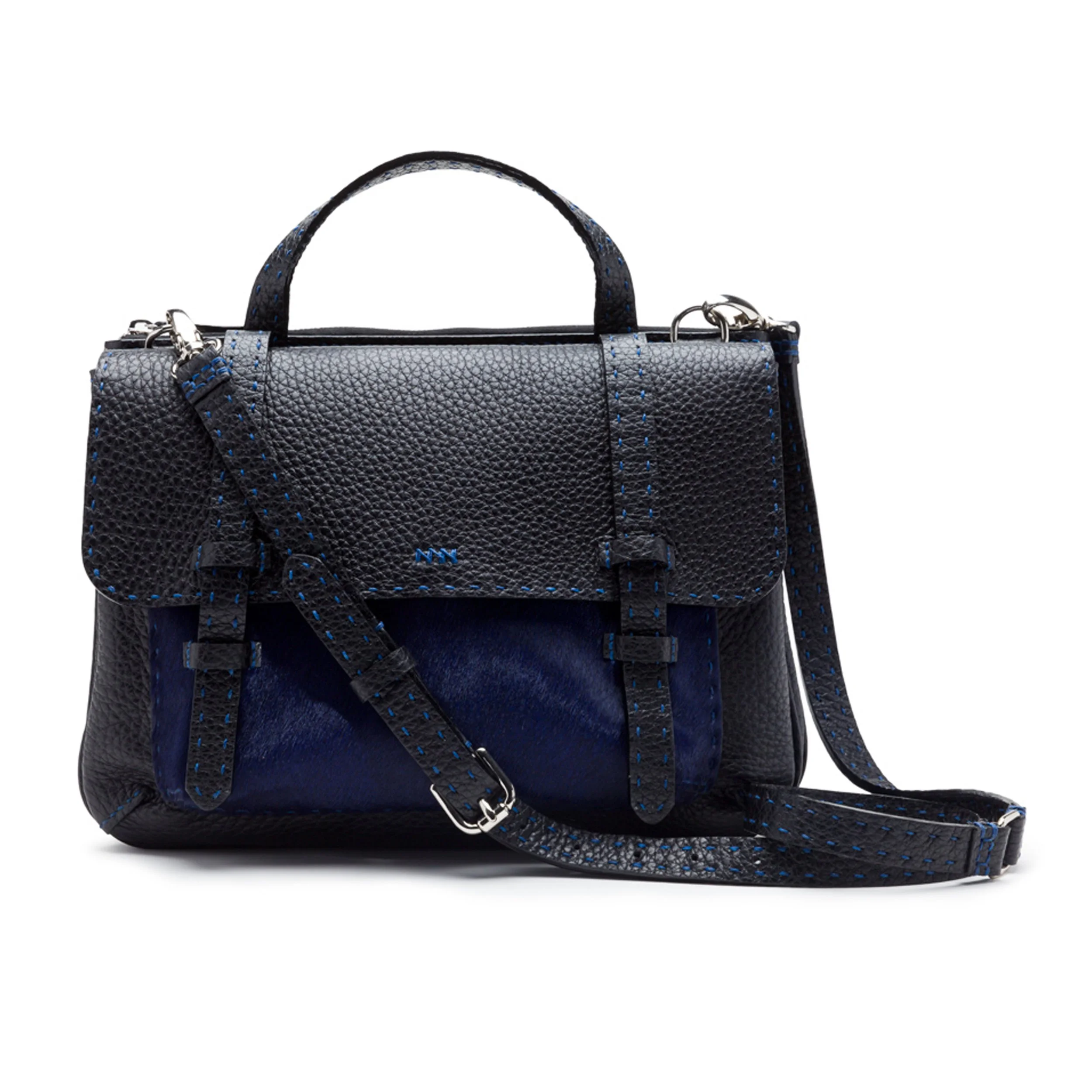 carbon/navy hair pocket