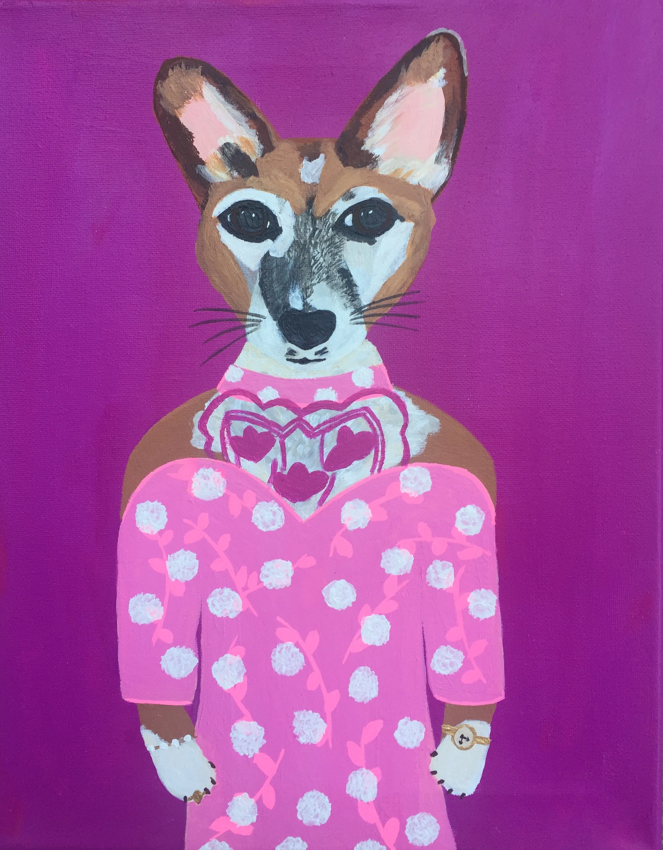 MAMA IS PRETTY IN PINK