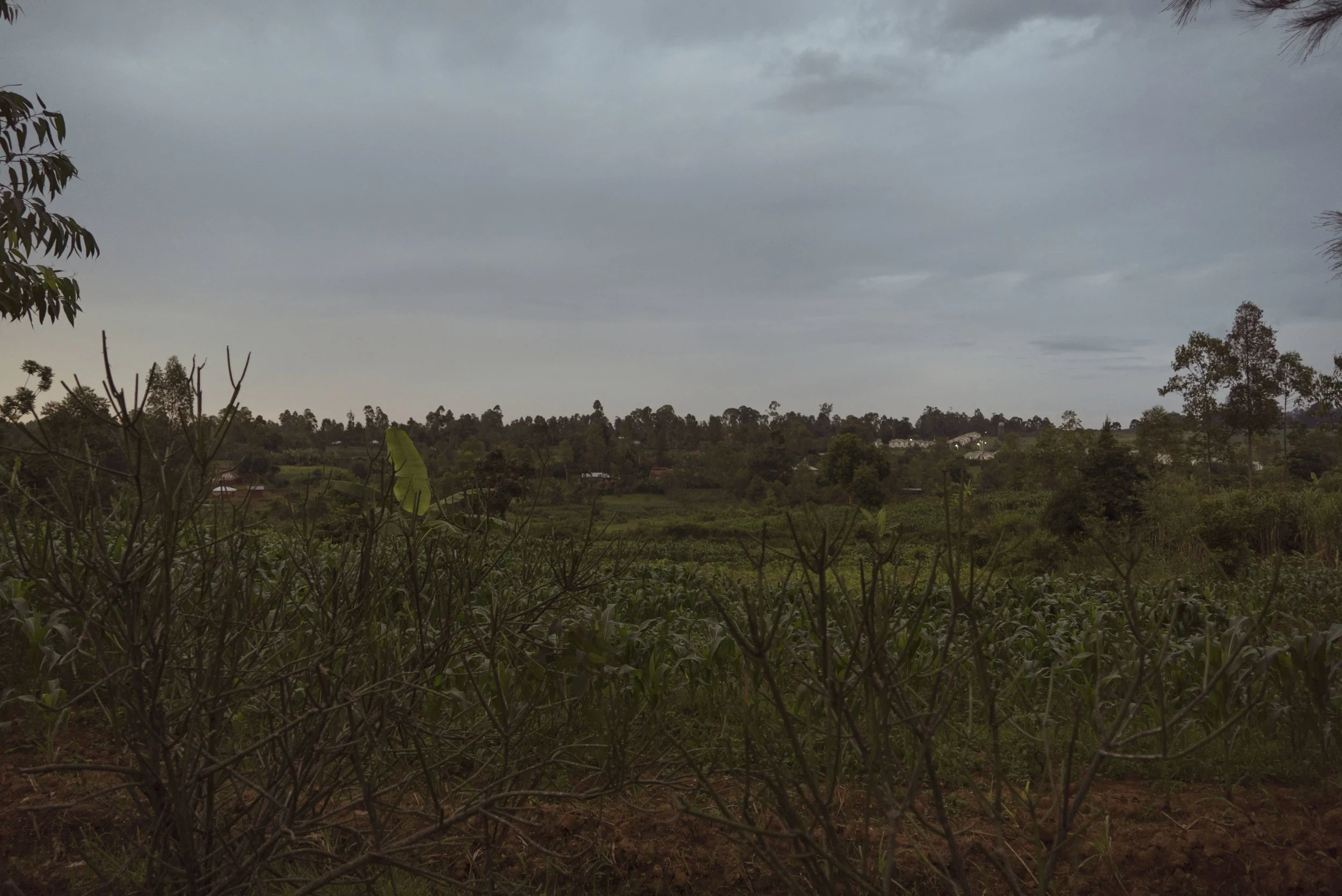 Night falls near Maseno