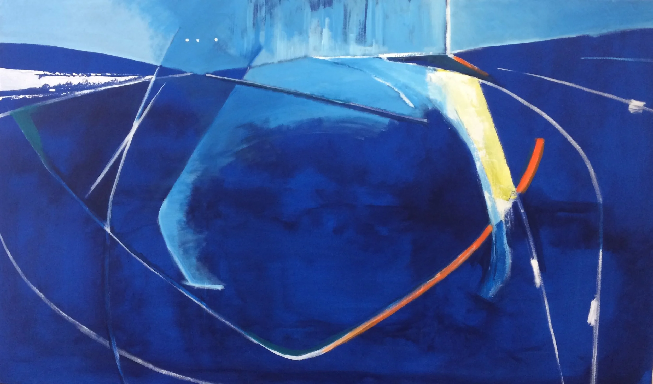 SOLD.    Planes Drifter (150 x 90cm) 