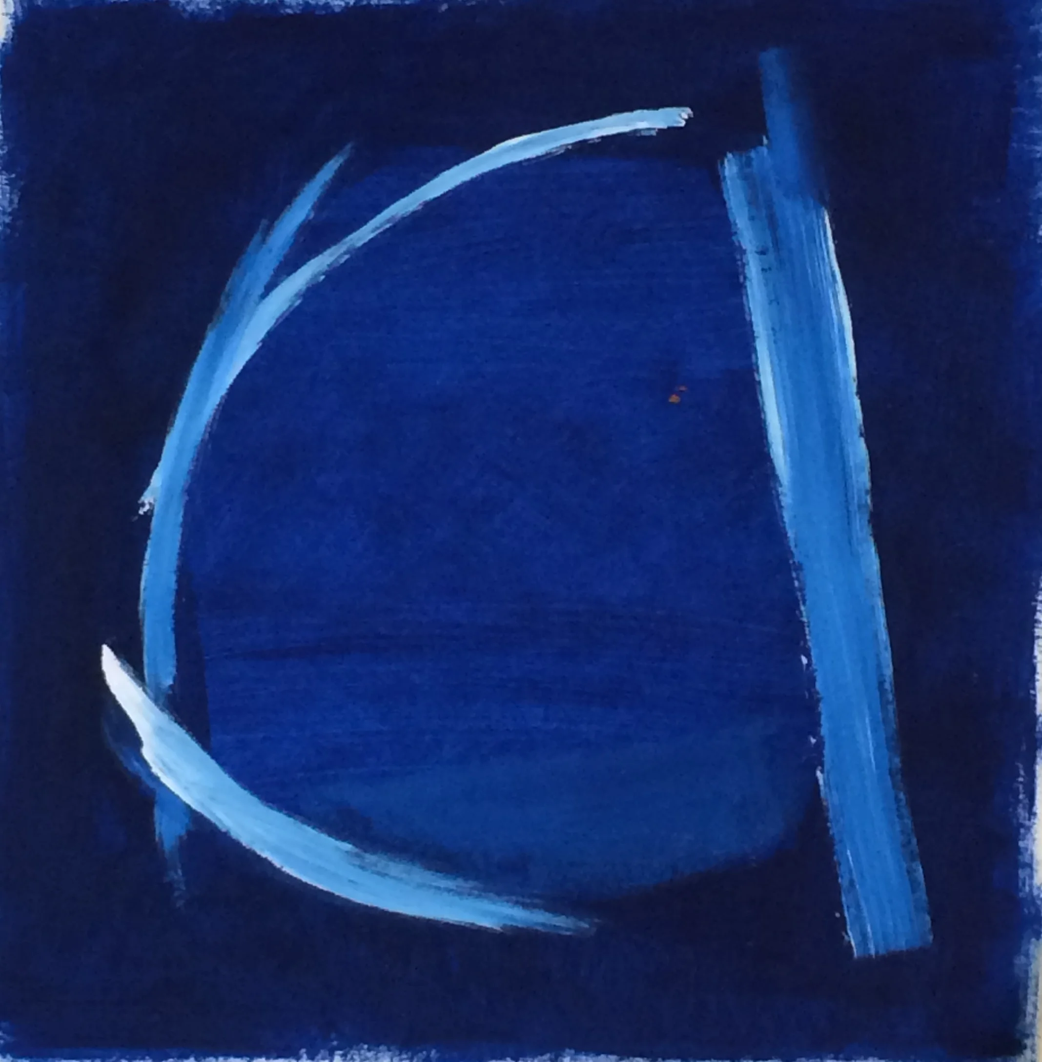 Big Blue (47 x 47cm)  