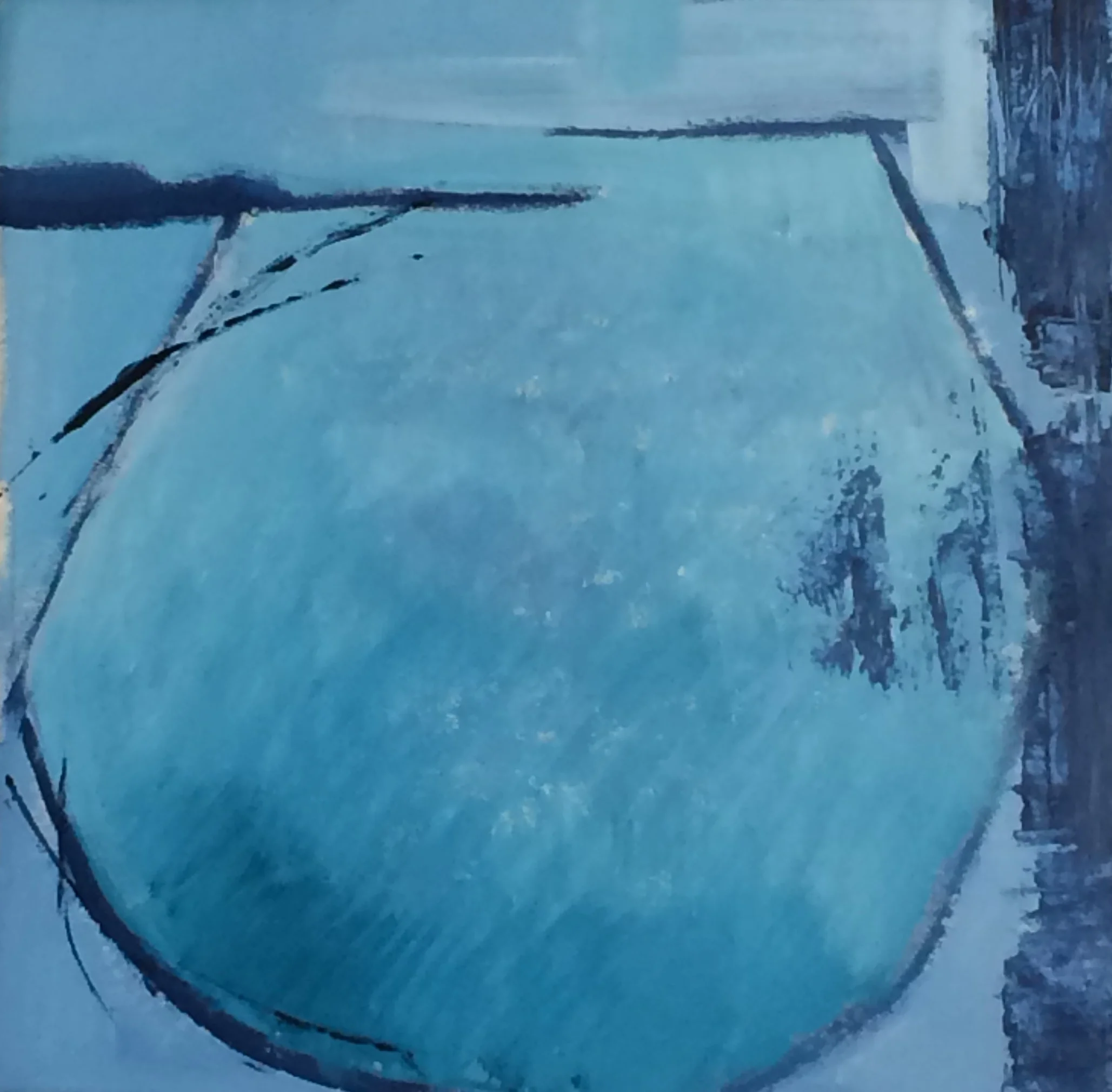 Walk the Line (47 x 47cm)  