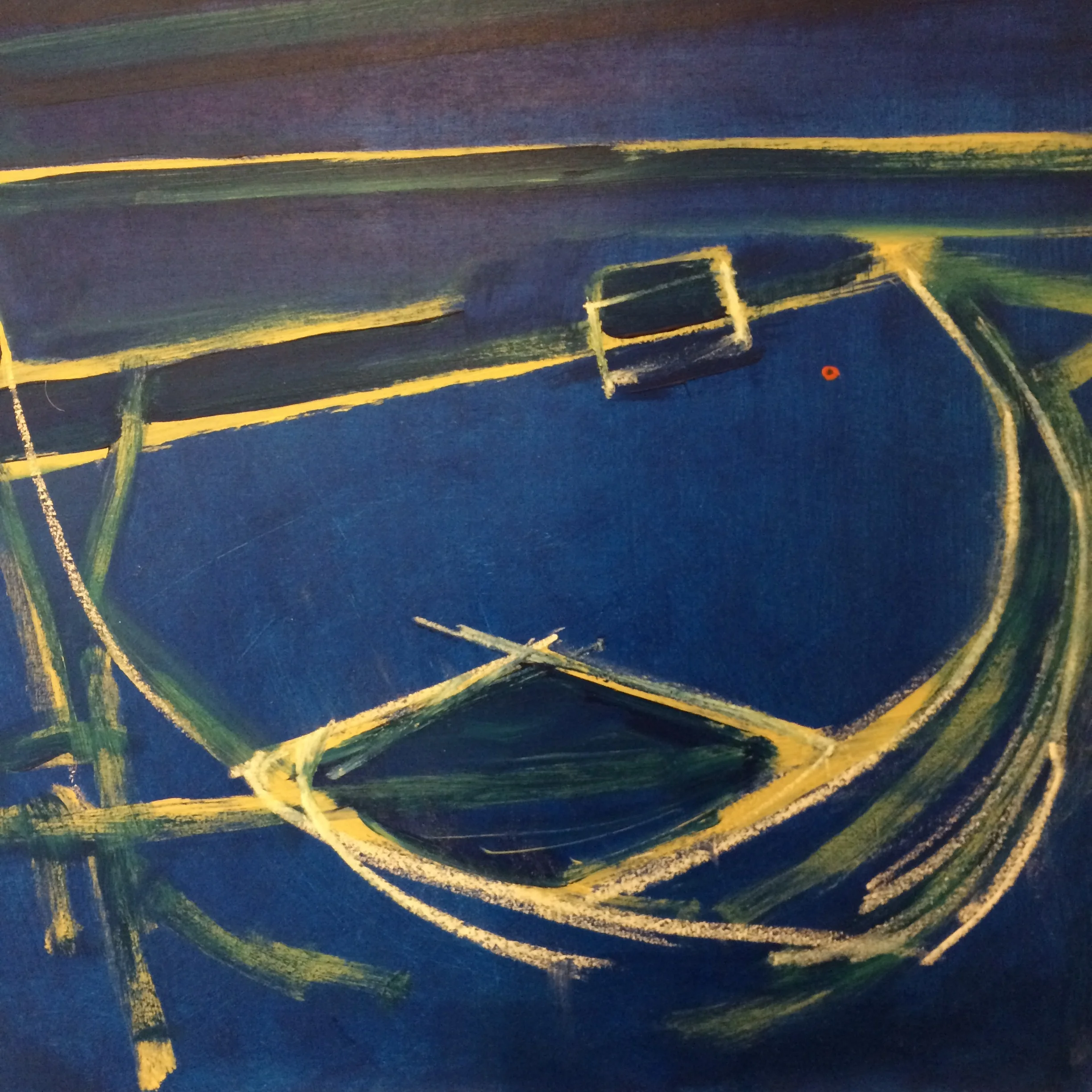 SOLD.   Blueprint III  (30 x 30cm) 