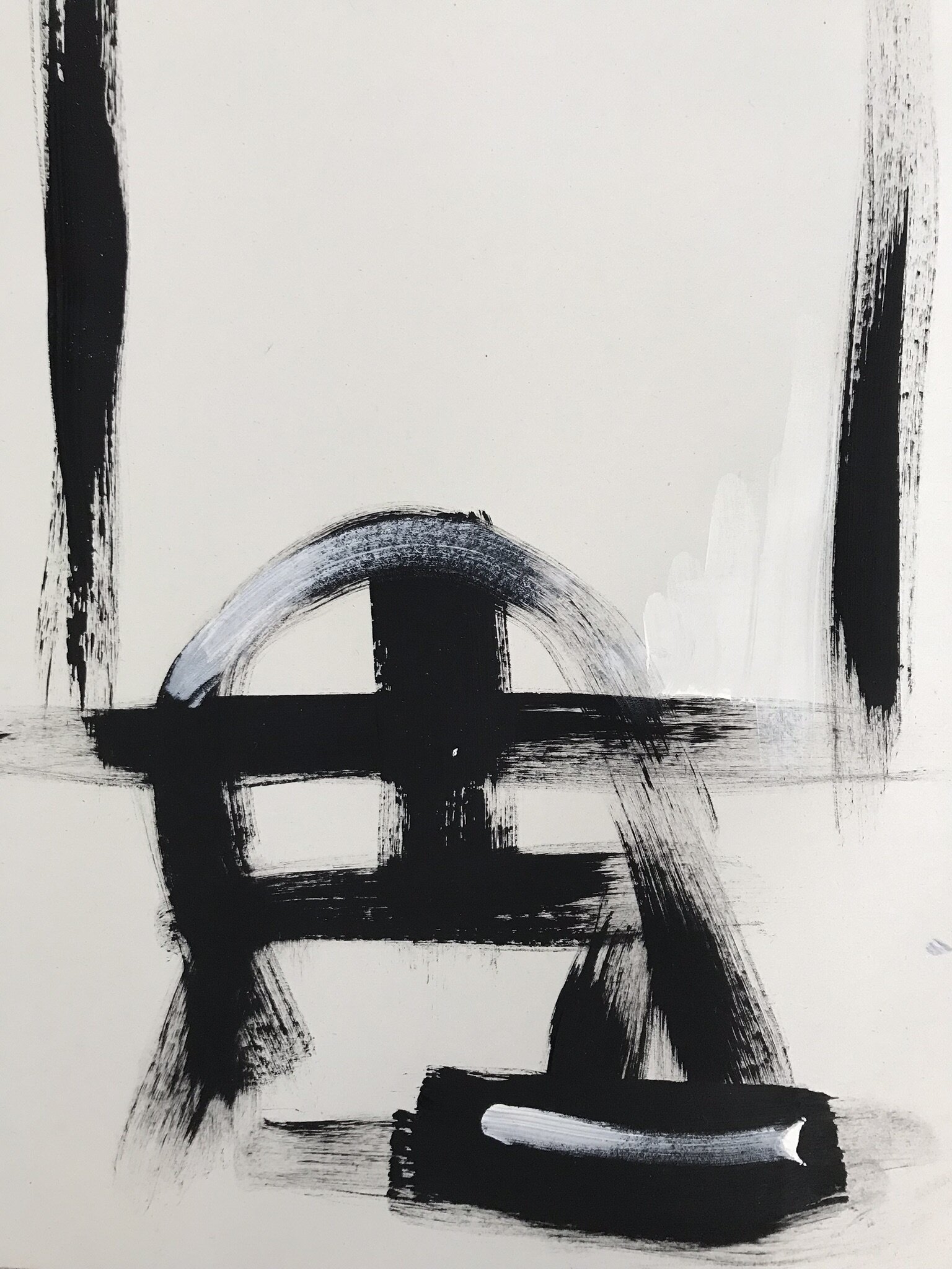 Start of the paper roll and more abstract/expressive response