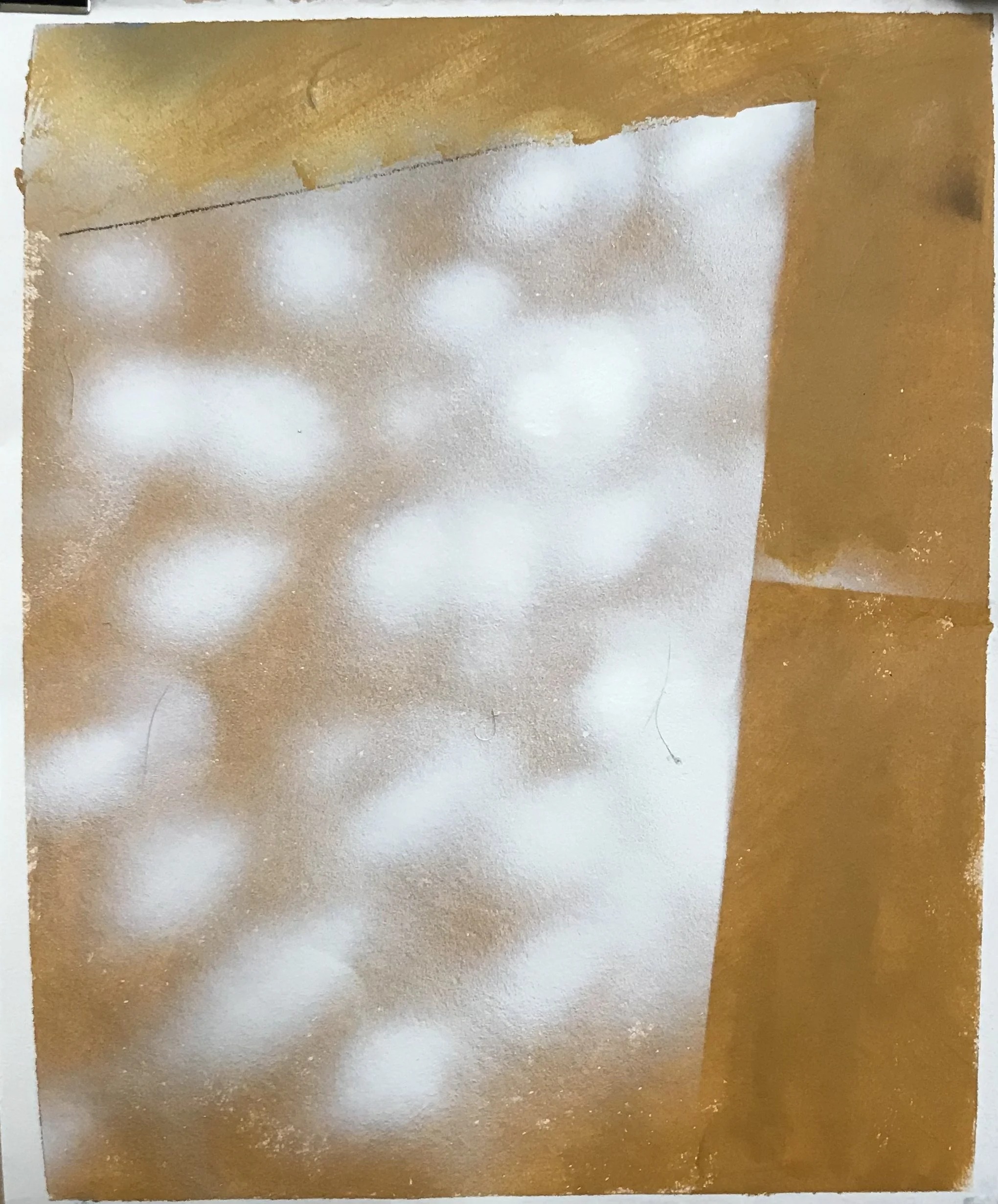 Unframed Mixed Media on paper