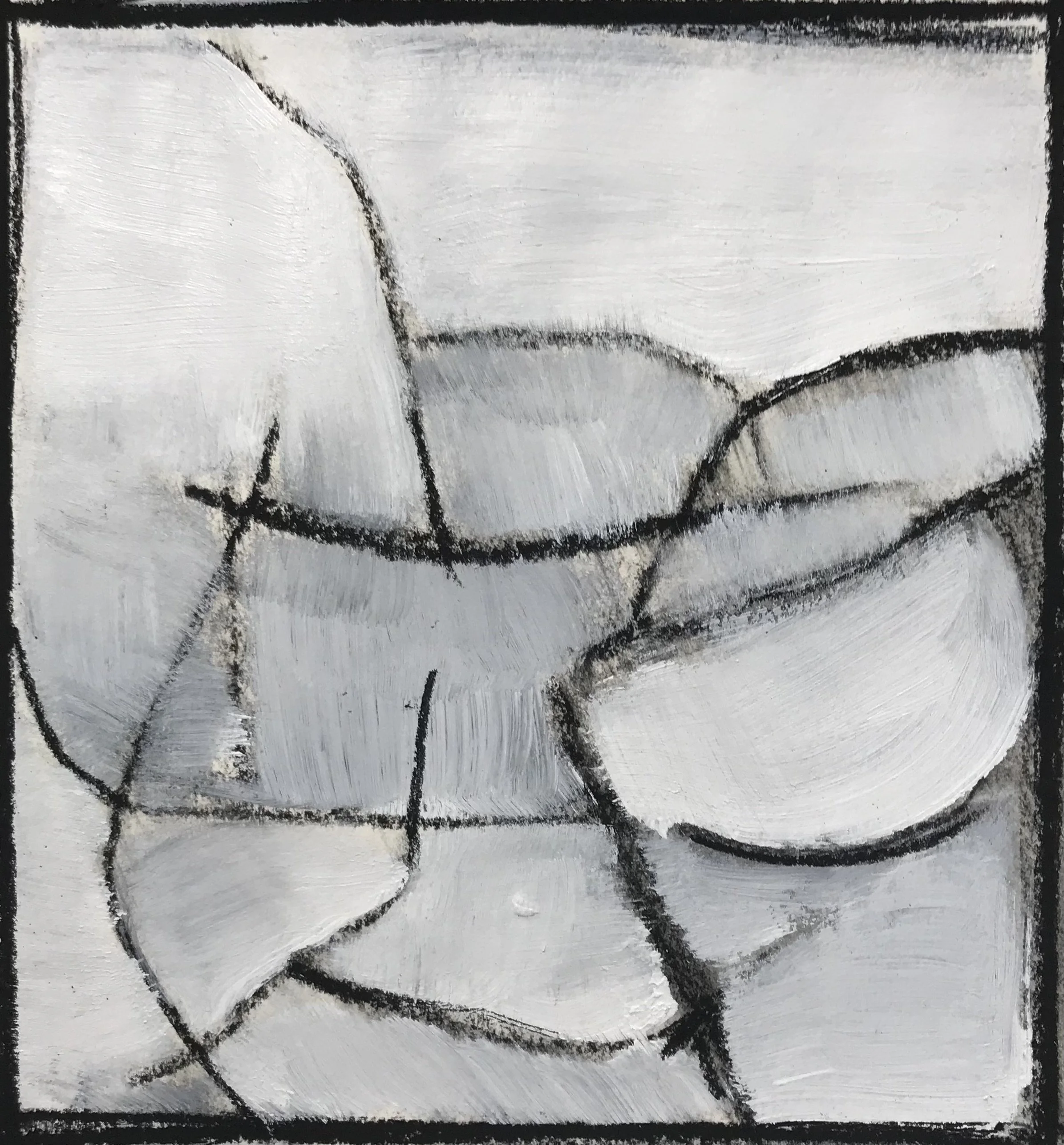 Mixed media on paper