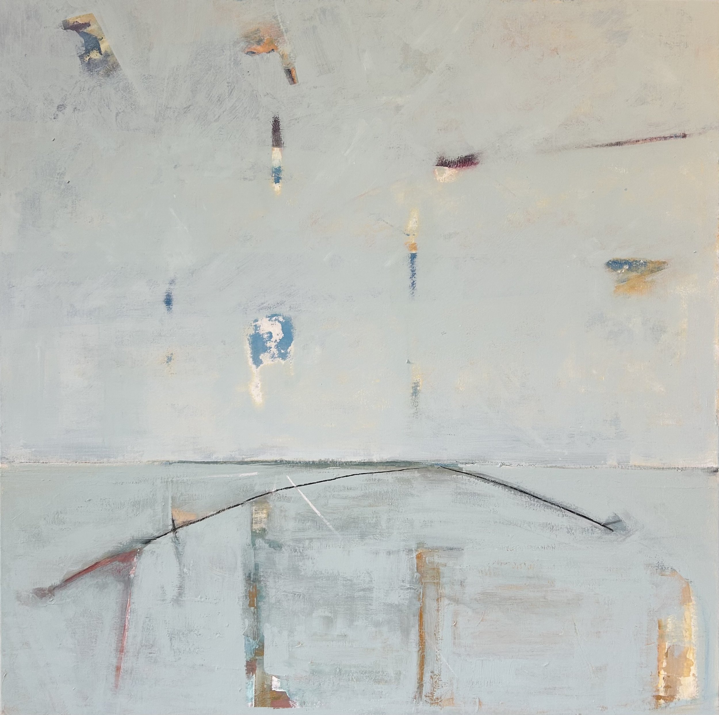 100 cm x 100cm acrylic SOLD