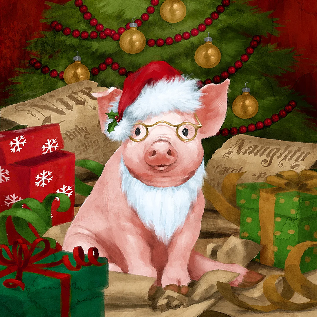 CAG150583_GilbertPlaysSanta_18x18_SW_KL.jpg