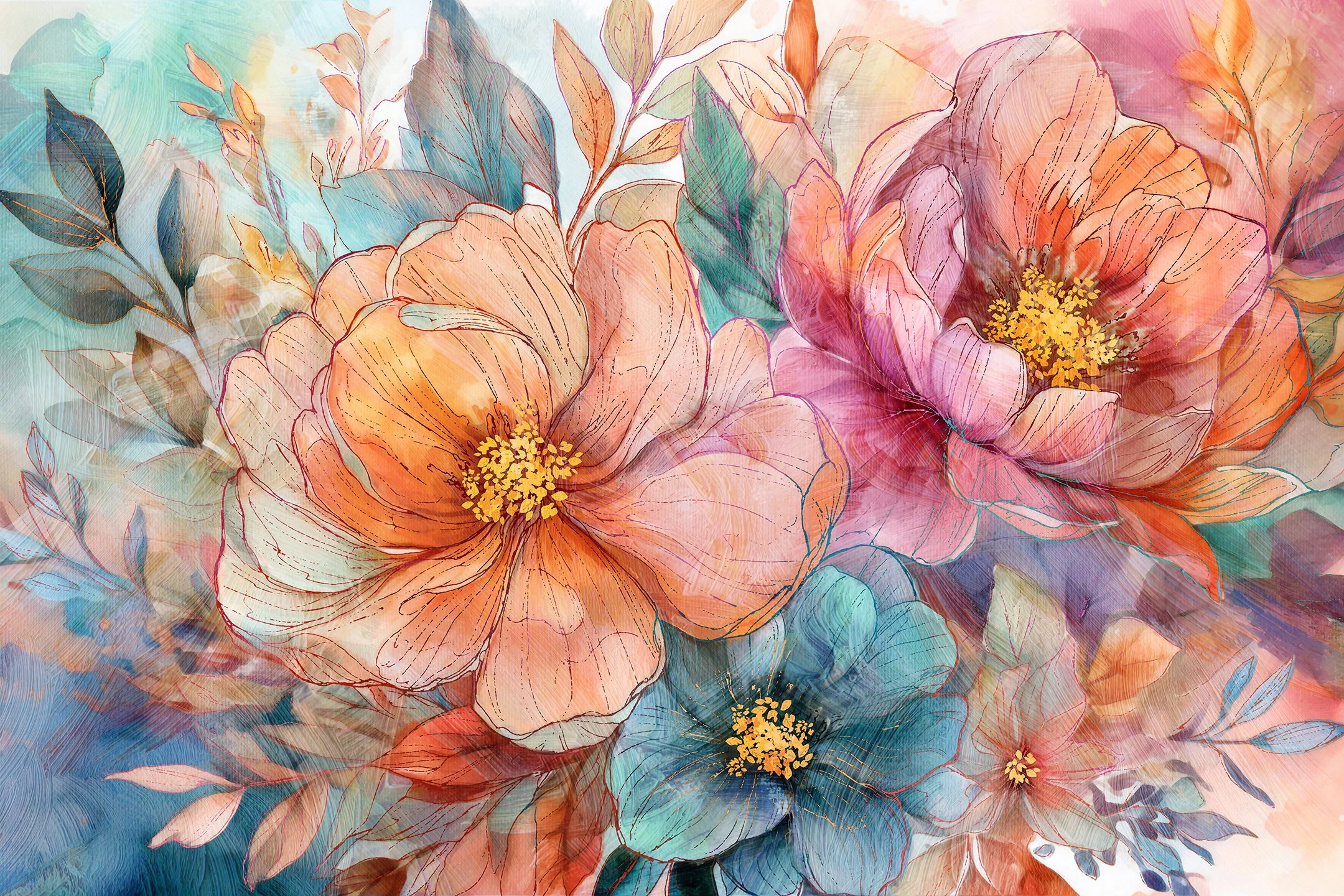 Vibrant Floral