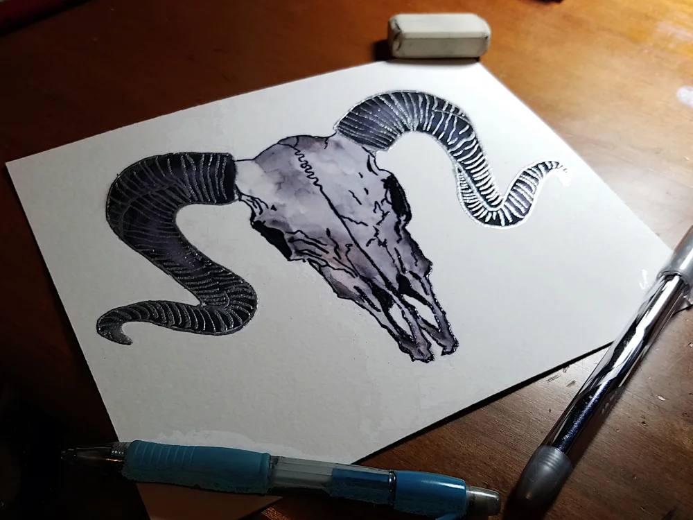 !4Micha Lessard-embossed ram skull.jpg
