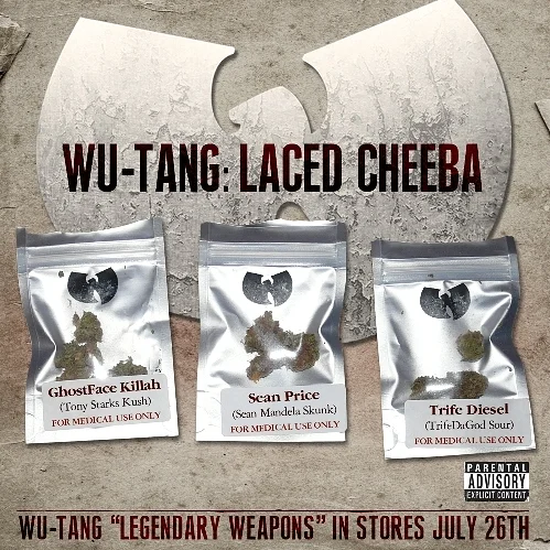  "Laced Cheeba" ft Ghostface Killah, Sean Price &amp; Trife Deisel // Single Art 