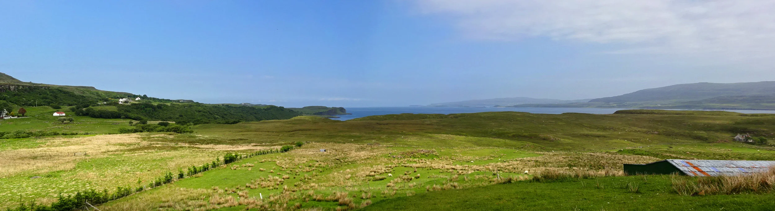 views to Loch Dunvegan